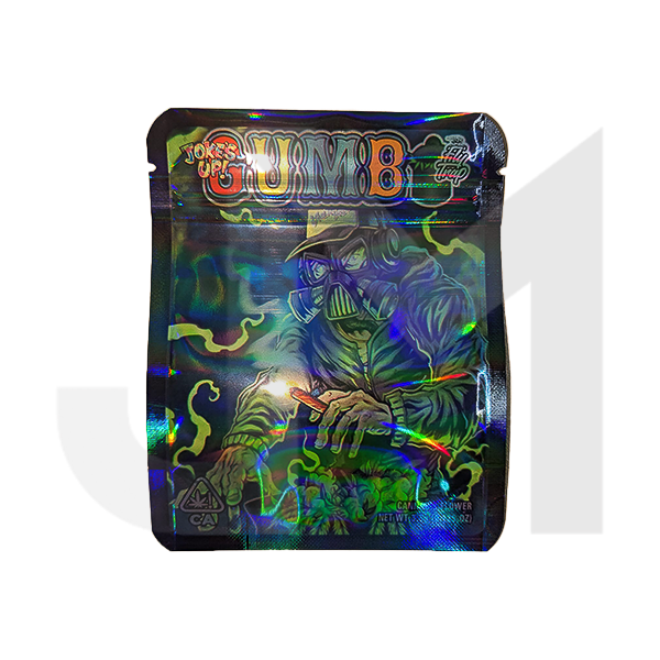 Mylar Gumbo Printed Zip Bag 3.5g Large