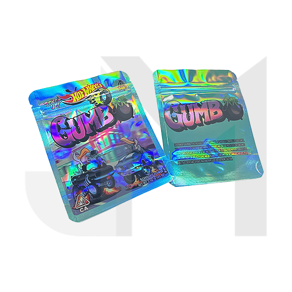 Mylar Gumbo Printed Zip Bag 3.5g Large