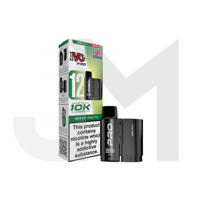 20mg I VG Pro 12 Refill Pod Pack 10000 Puffs