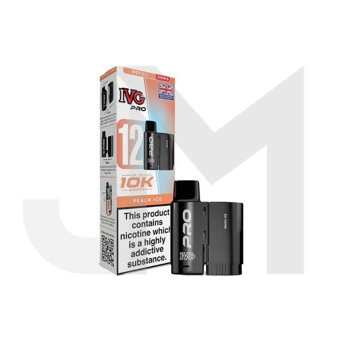 20mg I VG Pro 12 Refill Pod Pack 10000 Puffs