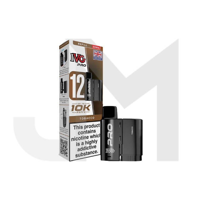 20mg I VG Pro 12 Refill Pod Pack 10000 Puffs