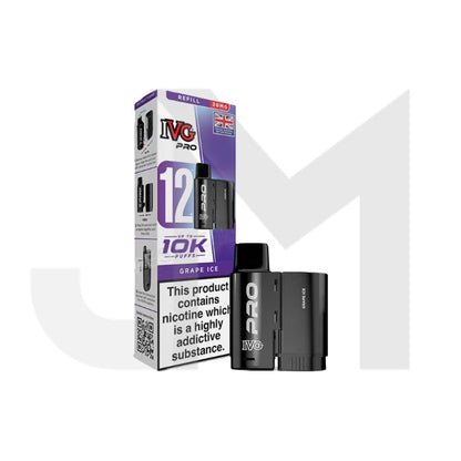 20mg I VG Pro 12 Refill Pod Pack 10000 Puffs