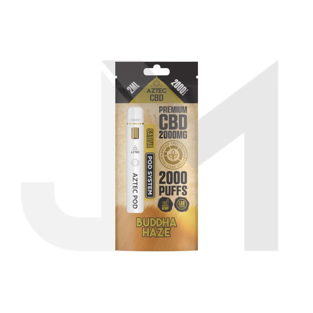 Aztec CBD 2000mg Broad Spectrum Starter Pro Pod Vape Kit 2000 Puffs Aztec CBD 2000mg Broad Spectrum Starter Pro Pod Vape Kit 2000 Puffs