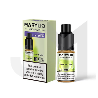 20mg MARYLIQ Nic Salt By Lost Mary 10ml (50VG/50PG)