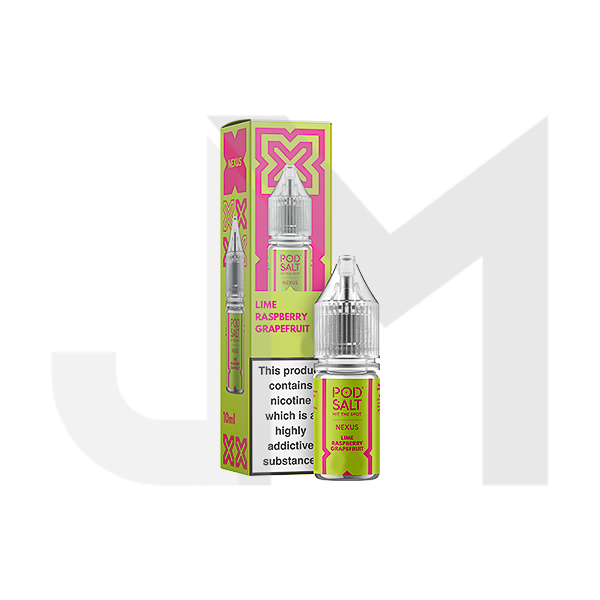 10mg Pod Salt Nexus 10ml Nic Salt (50VG/50PG)
