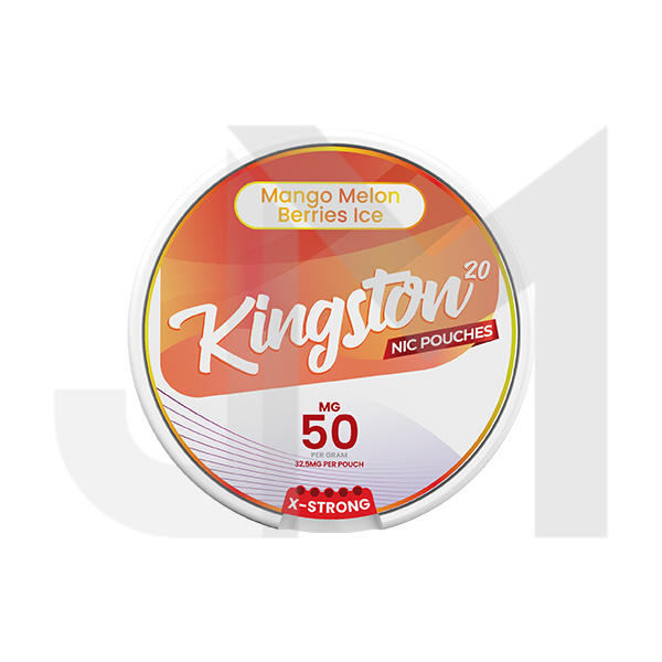 50mg Kingston Nicotine Pouches - 20 Pouches