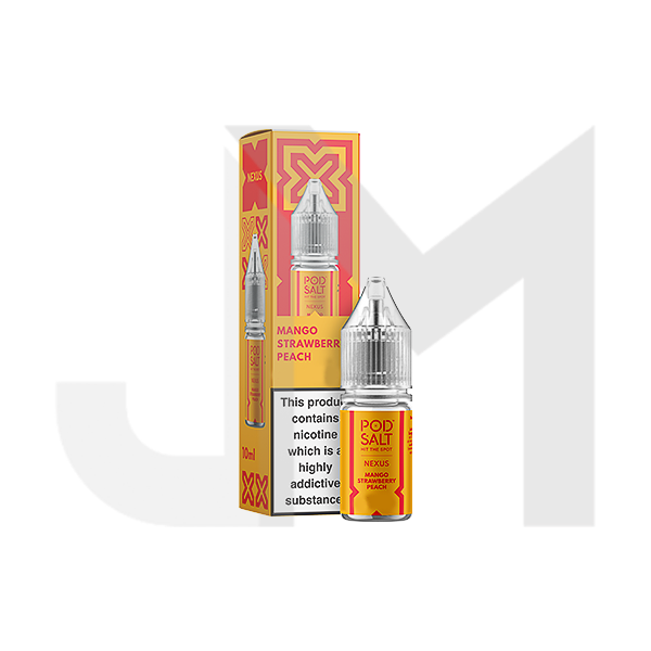 10mg Pod Salt Nexus 10ml Nic Salt (50VG/50PG)