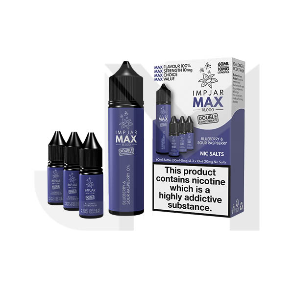 Imp Jar Max 60ml Longfill Includes 3x 20mg Nic Salts | E-liquid Wholesale Imp Jar Max 60ml Longfill Includes 3x 20mg Nic Salts | E-liquid Wholesale