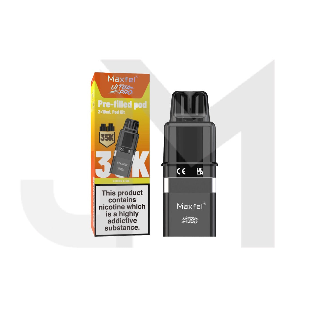 20mg Maxfel Ultra Pro Replacement Prefilled Pods 17500 Puffs