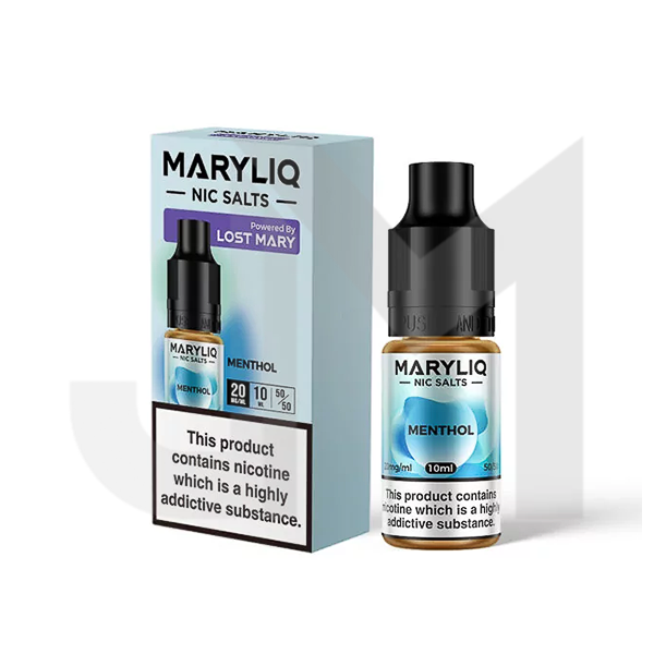 20mg MARYLIQ Nic Salt By Lost Mary 10ml (50VG/50PG)