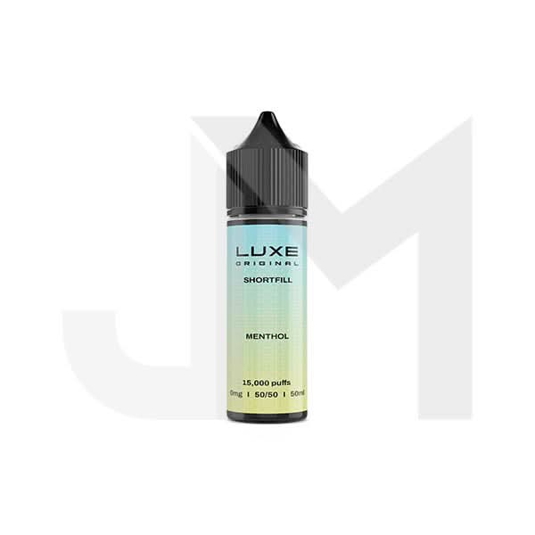 0mg LUXE Original 50ml Shortfill (50VG/50PG)