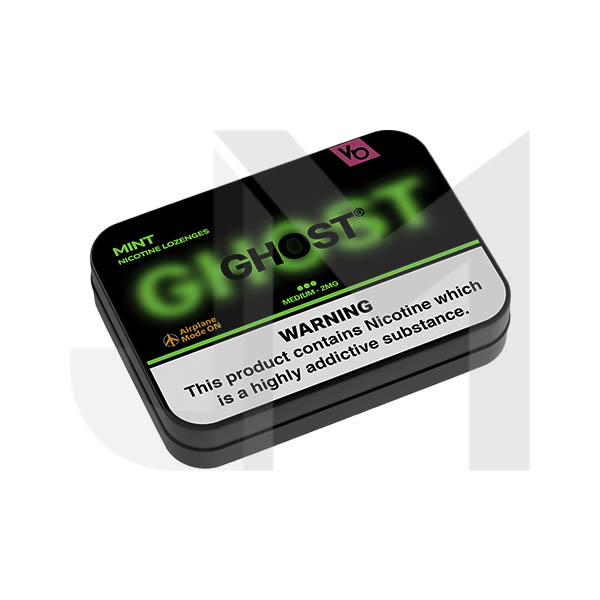 2mg Ghost By Vapes Bars Medium Nicotine Lozenges - 20 Lozenges