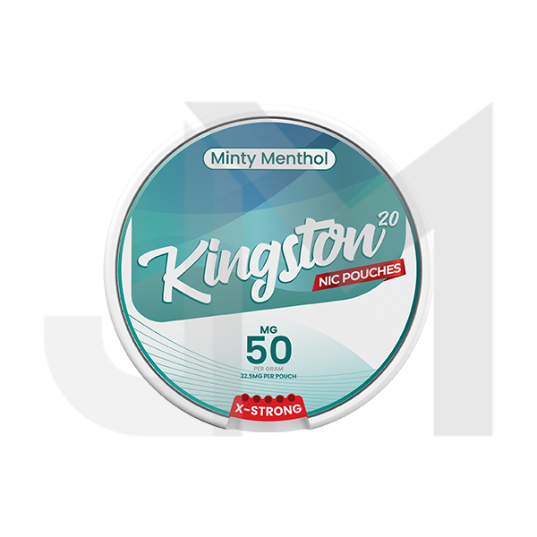 50mg Kingston Nicotine Pouches - 20 Pouches