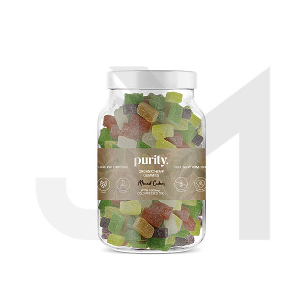 Purity 1600mg Full-Spectrum CBD Vegan Gummies 400g