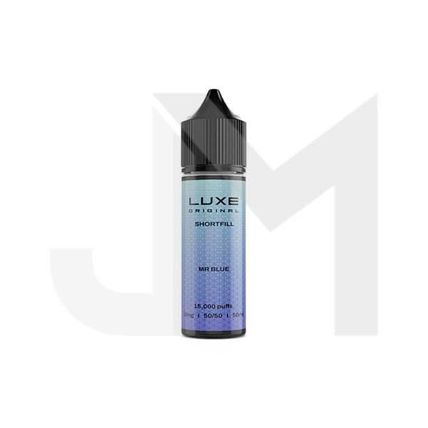 0mg LUXE Original 50ml Shortfill (50VG/50PG)