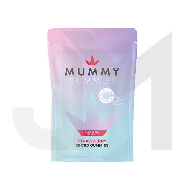 Canax 625mg CBD Mummy Gummies - Strawberry