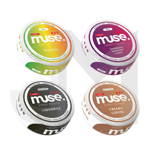 200mg Muse Surge Energy Pouches (UK Made) - 20 Pouches