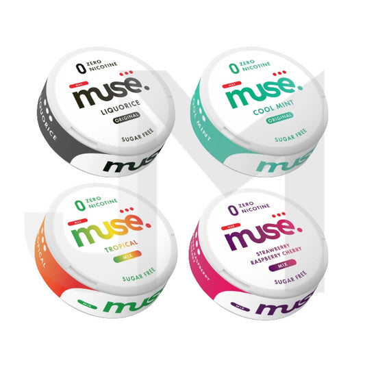 Muse Max No Nic Pouches (UK Made) - 20 Pouches