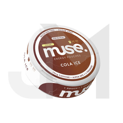 70mg Muse Focus Energy Pouches (UK Made) - 20 Pouches