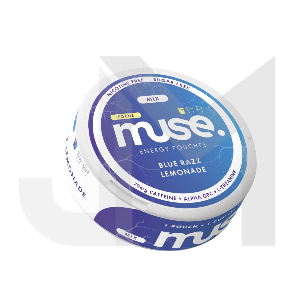 70mg Muse Focus Energy Pouches (UK Made) - 20 Pouches