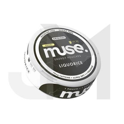 70mg Muse Focus Energy Pouches (UK Made) - 20 Pouches