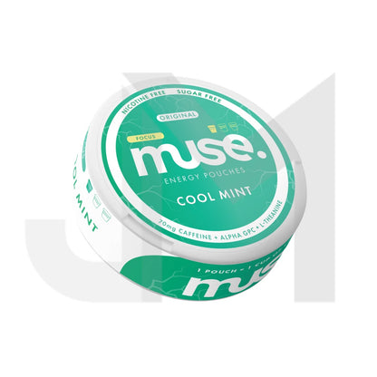 70mg Muse Focus Energy Pouches (UK Made) - 20 Pouches