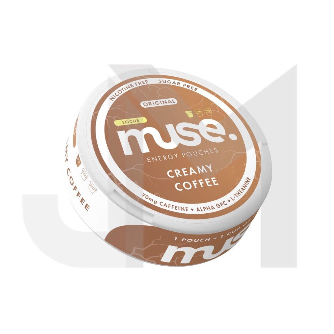 70mg Muse Focus Energy Pouches (UK Made) - 20 Pouches