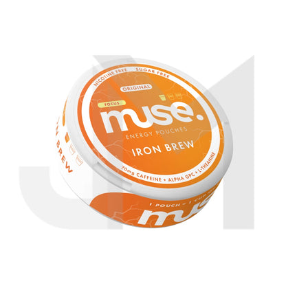 70mg Muse Focus Energy Pouches (UK Made) - 20 Pouches