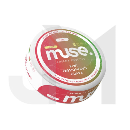 70mg Muse Focus Energy Pouches (UK Made) - 20 Pouches