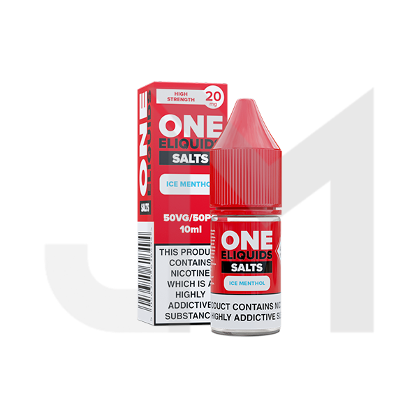20mg One E-Liquids Flavoured Nic Salts 10ml (50VG/50PG)