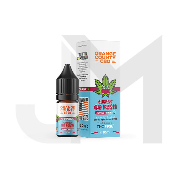 TRUE テルペン 香料 CBD 10ml Orange Creamsicle Orange County CBD Cali Range 300mg CBD 10ml E-liquid (60VG