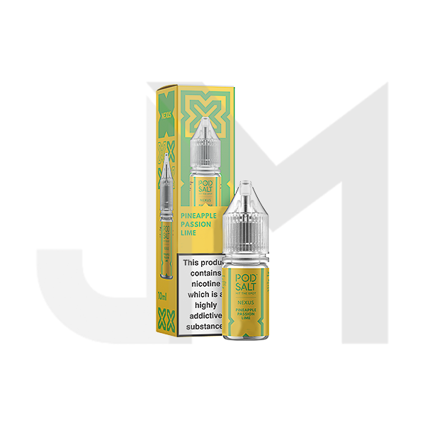 10mg Pod Salt Nexus 10ml Nic Salt (50VG/50PG)