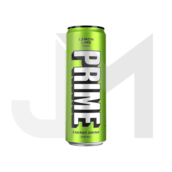 PRIME Energy USA Lemon Lime Drink Can 355ml - Best Before date