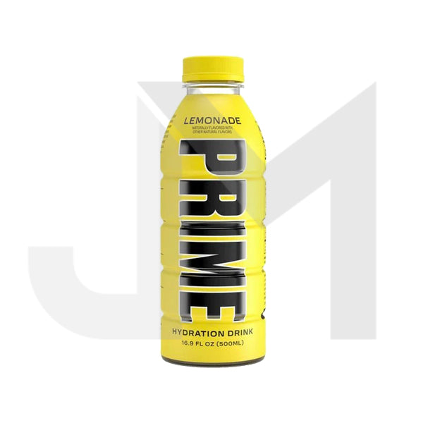 PRIME Hydration USA Lemonade Sports Drink 500ml - Past Best Before Date