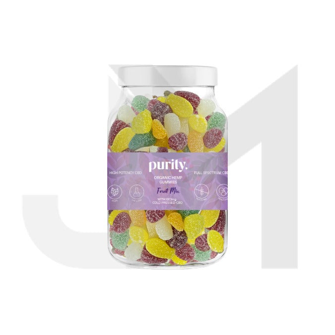 Purity 600mg Full-Spectrum CBD Vegan Gummies 400g