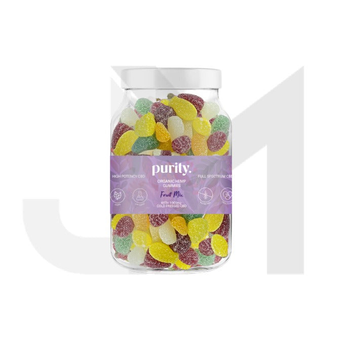 Purity 1000mg Full-Spectrum CBD Vegan Gummies 400g