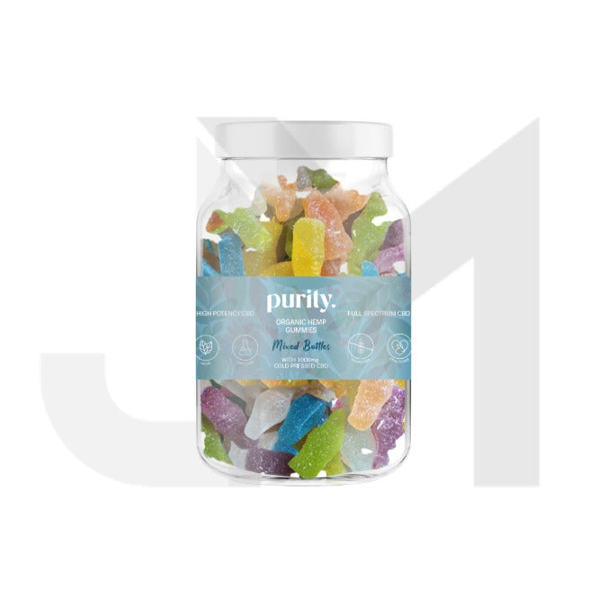 Purity 1000mg Full-Spectrum CBD Vegan Gummies 400g