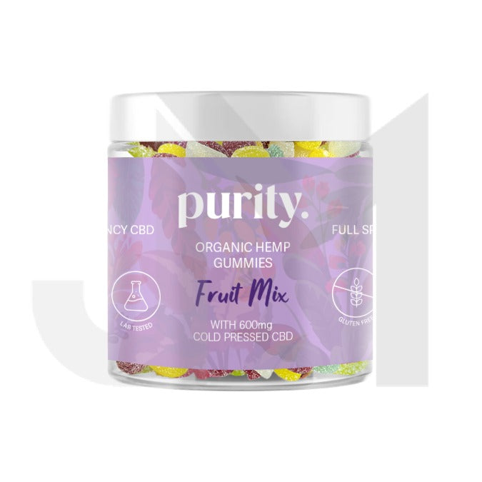 Purity 600mg Full-Spectrum CBD Vegan Gummies 150g