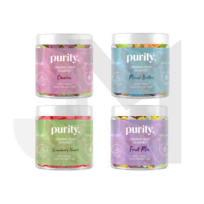 Purity 120mg Full-Spectrum CBD Vegan Gummies 150g
