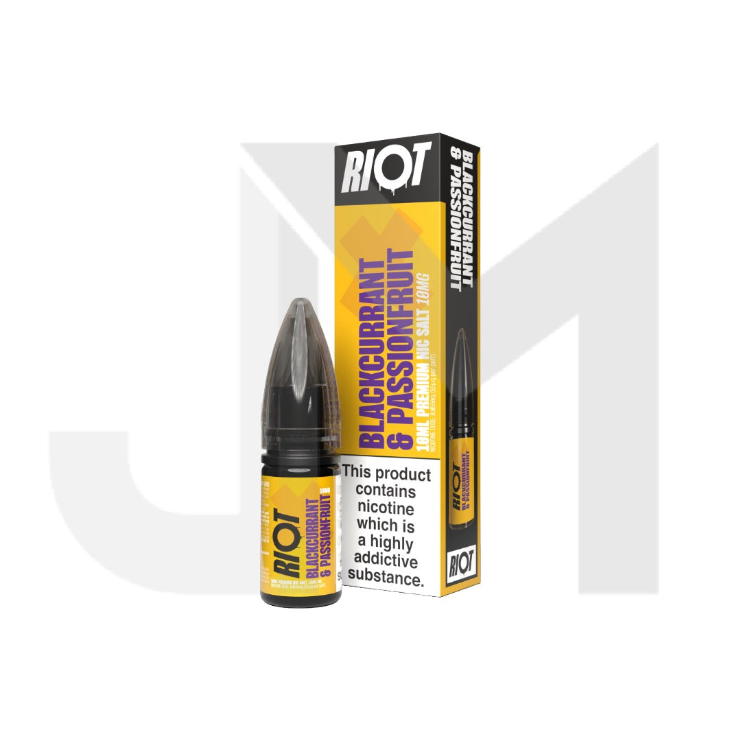10mg RIOT X 10ml Nic Salts by Riot Squad (50VG/50PG)