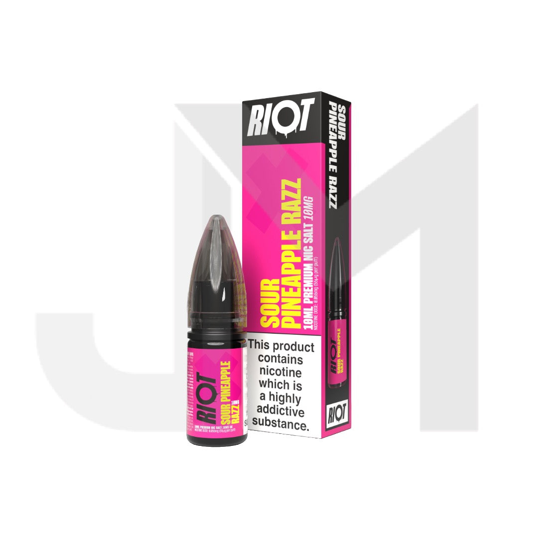 10mg RIOT X 10ml Nic Salts by Riot Squad (50VG/50PG)