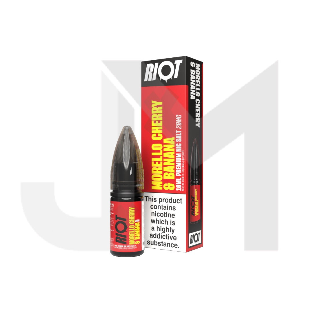 20mg RIOT X 10ml Nic Salts by Riot Squad (50VG/50PG)