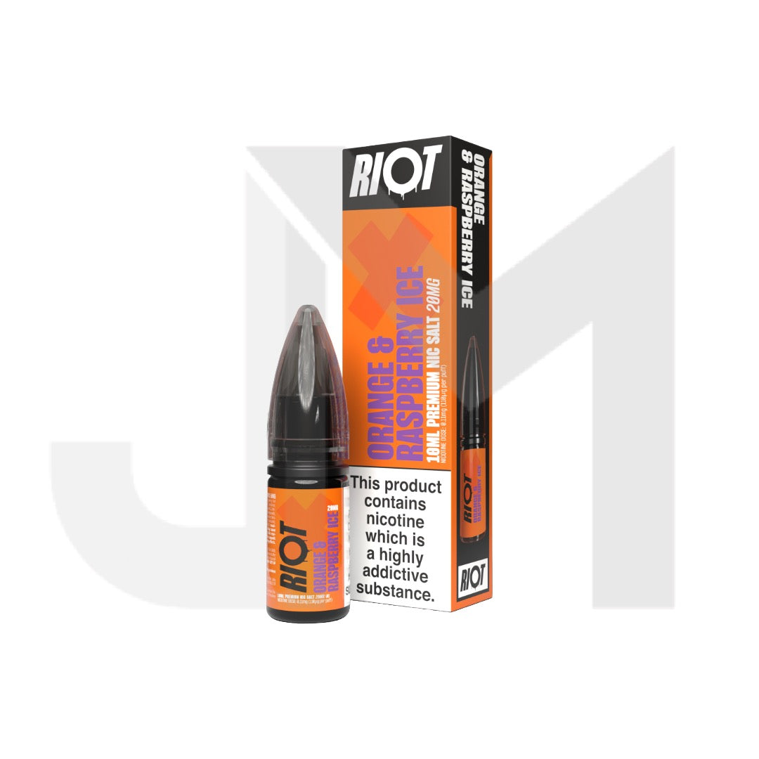 20mg RIOT X 10ml Nic Salts by Riot Squad (50VG/50PG)