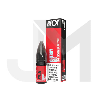 5mg RIOT X 10ml Nic Salts by Riot Squad (50VG/50PG)
