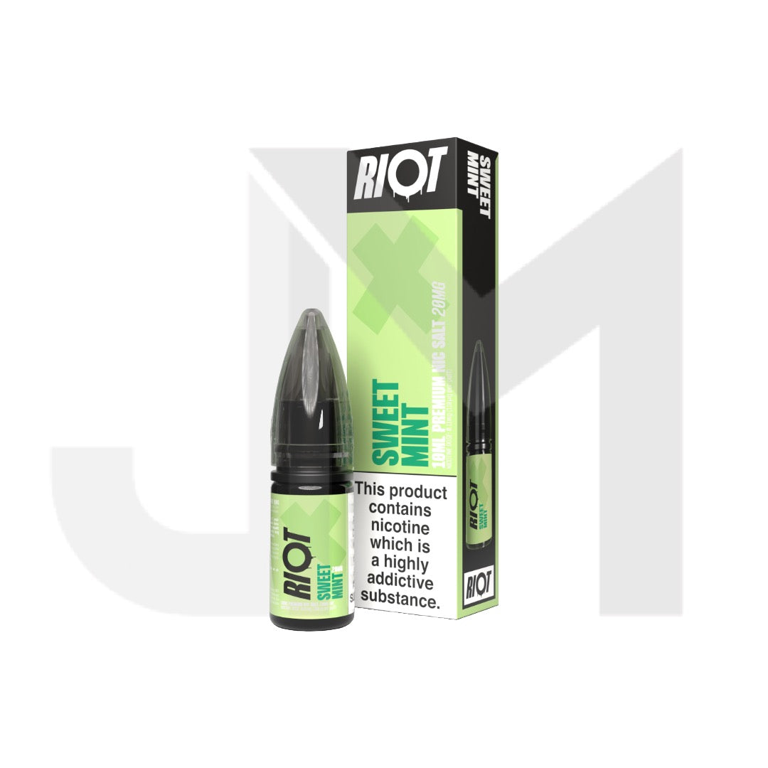20mg RIOT X 10ml Nic Salts by Riot Squad (50VG/50PG)