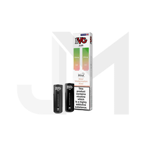 20mg IVG Air Prefilled Pods 2ml 1200 Puffs - 2 Pcs