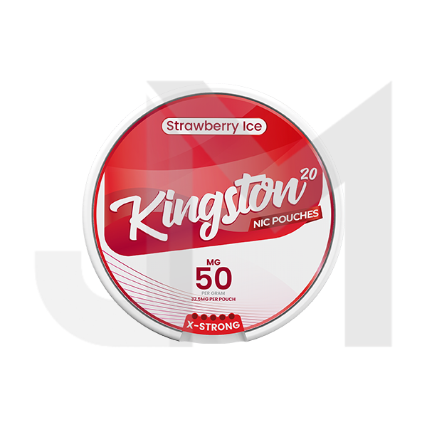 50mg Kingston Nicotine Pouches - 20 Pouches