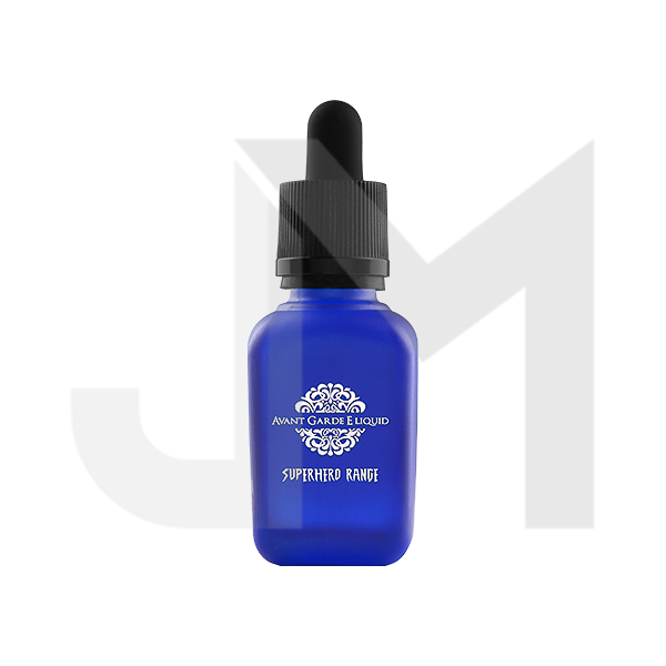 0mg Avant Garde E-liquid Superhero Range Range Glass Shortfill 30ml (Various VG/PG)