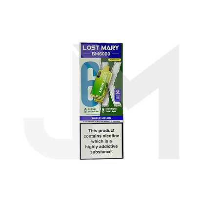 20mg LOST MARY BM6000 Refillable Pod Kit - 6000 Puffs