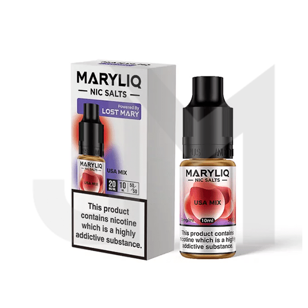20mg MARYLIQ Nic Salt By Lost Mary 10ml (50VG/50PG)